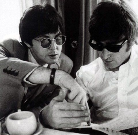 Lennon McCartney 60's Style Retro Vintage Round Metal Full Frame Sunglasses