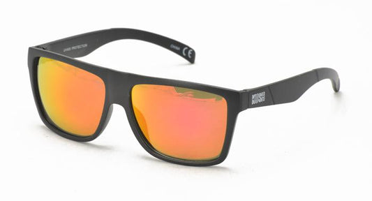 KUSH Flash Mirrored Lens Square Flat Top Sunglasses