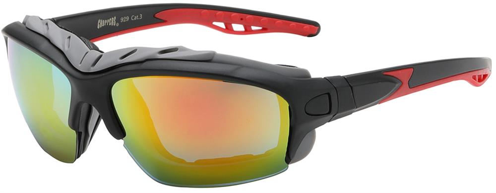 CHOPPERS Foam Padded Motorcycle Sunglasses