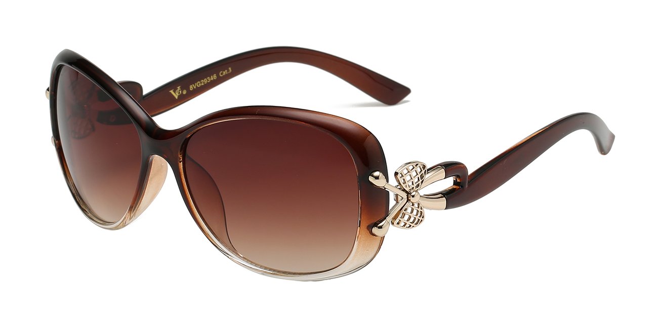 VG Brand Classy Small Oval Bow/Bee Women's Sunglasses