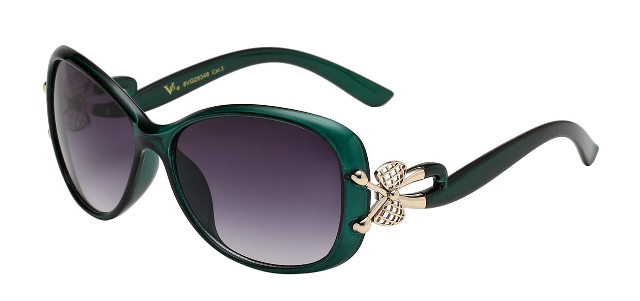 VG Brand Classy Small Oval Bow/Bee Women's Sunglasses