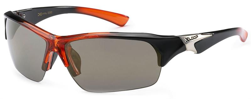 X-LOOP Semi-Rimless Men's Sunglasses