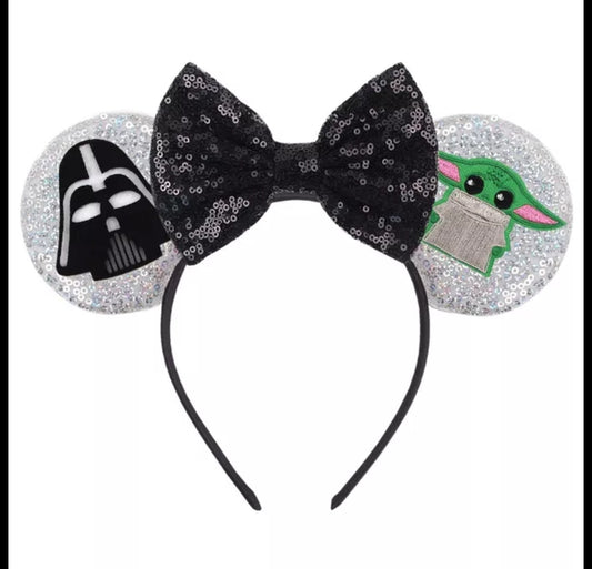 Star Wars Vader & Baby Yoda Mouse Ears