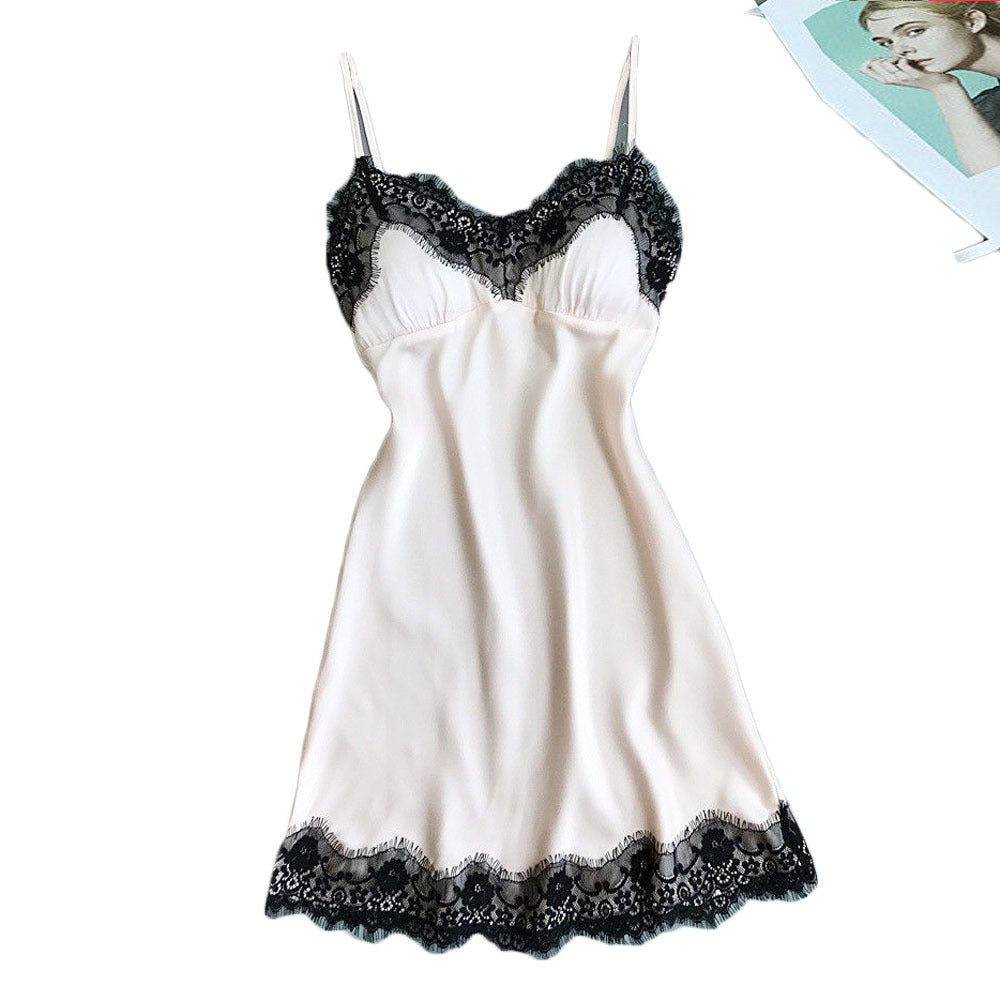 White Satin Nightdress