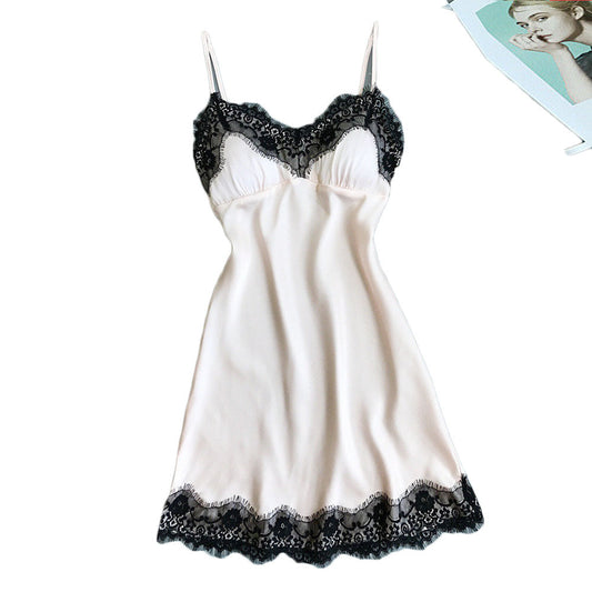 White Satin Nightdress