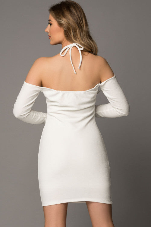 “White Lighting” Bodycon Mini Dress