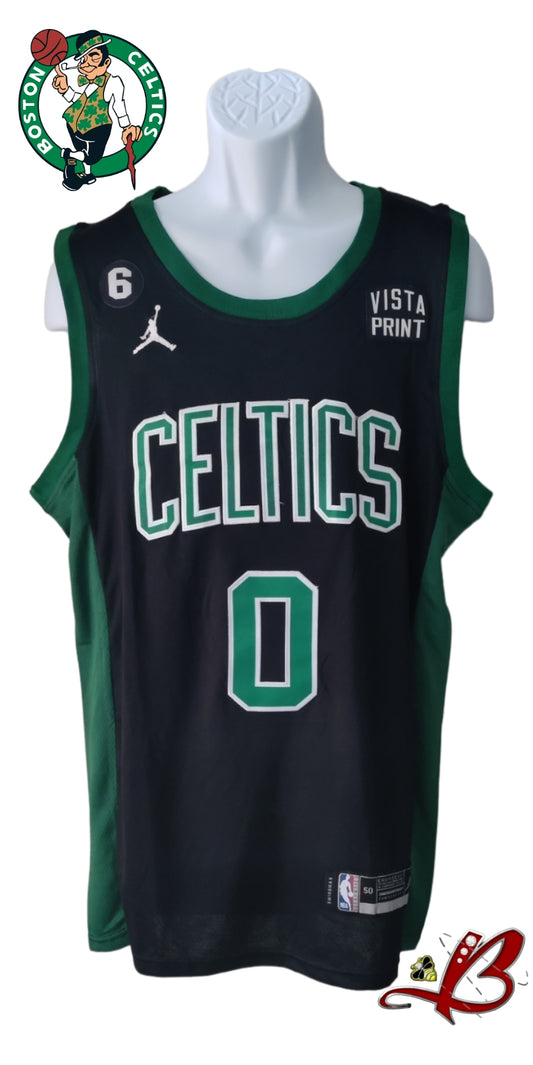 Boston Celtics #0 Jayson Tatum NBA Jersey (Size 50)