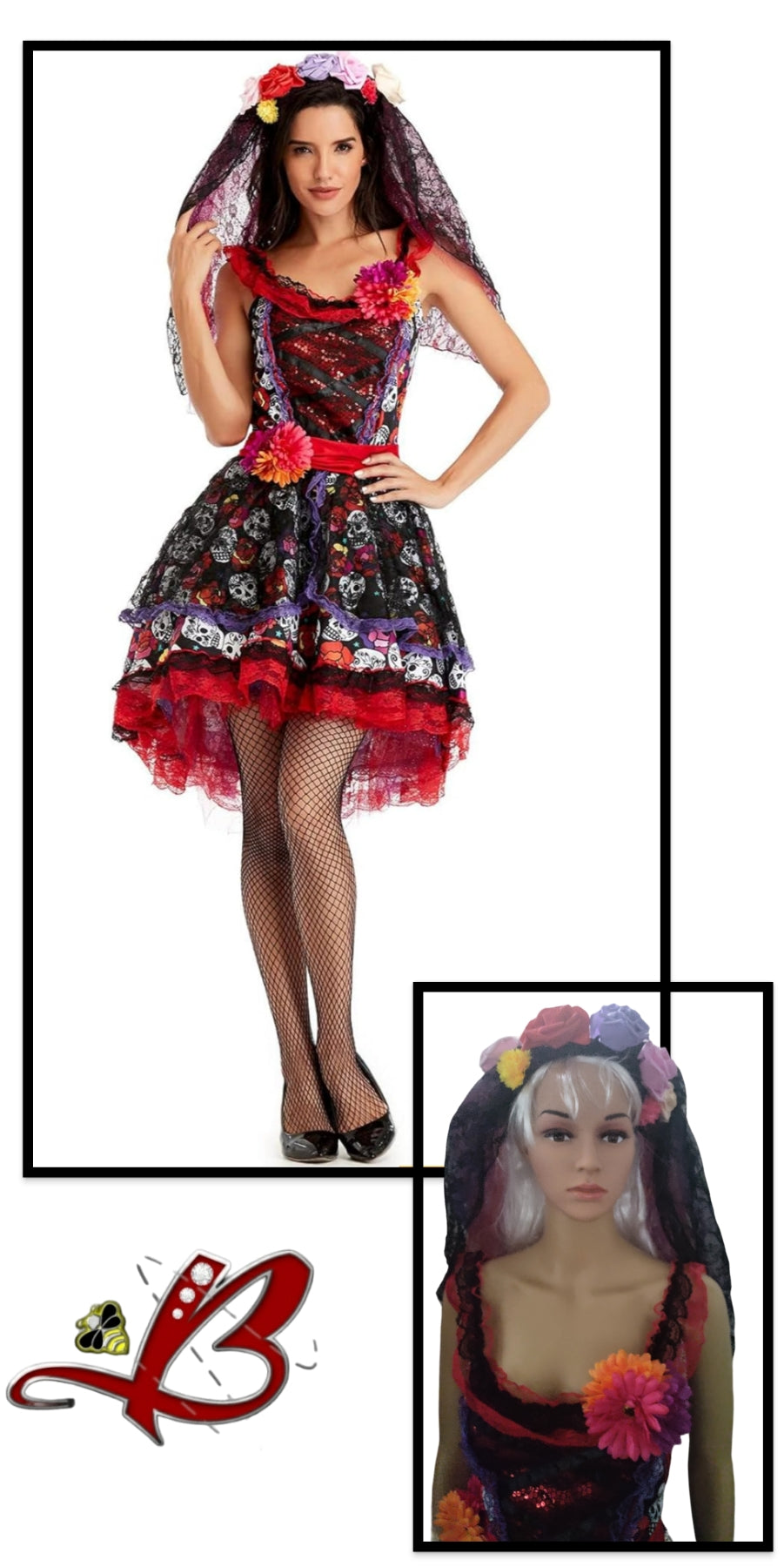 Día de los Muertos Bride Costume