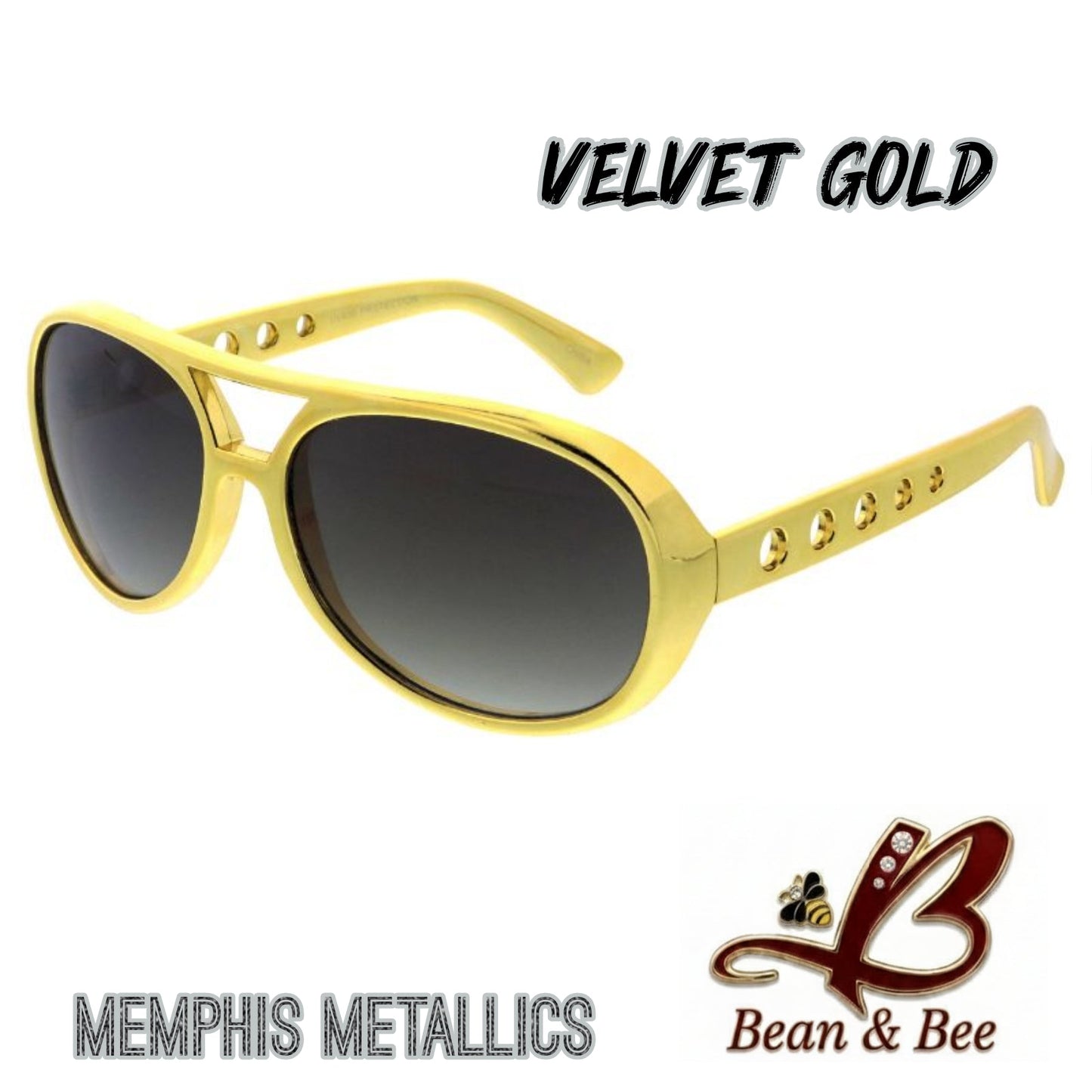 Memphis Metallics TCB Aviator Shades