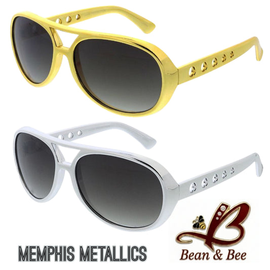 Memphis Metallics TCB Aviator Shades