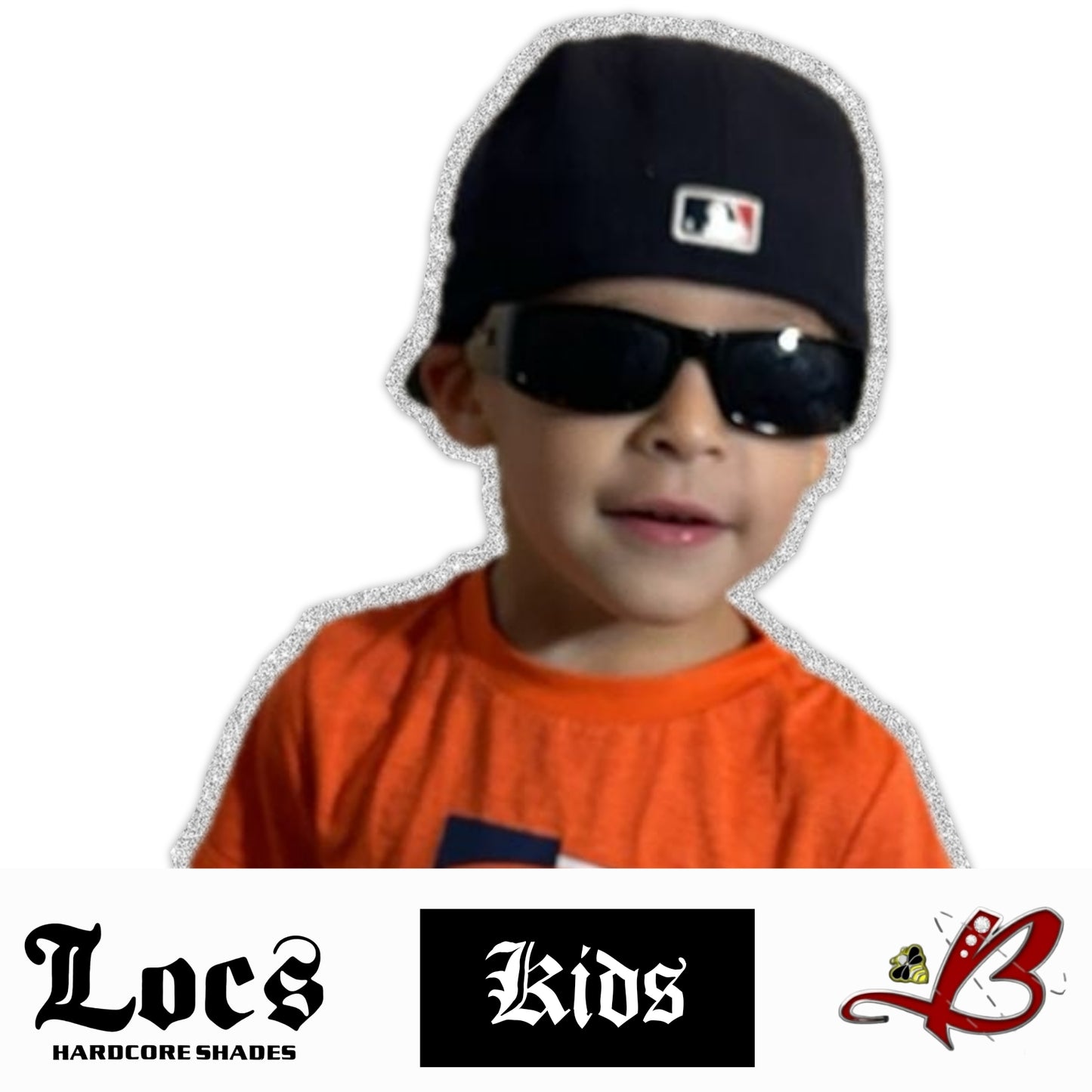 LOCS Kids Size Classic Gangster Cholo Mad Dog Shades OG Eyewear Children's Sunglasses | Original & Authentic Locs