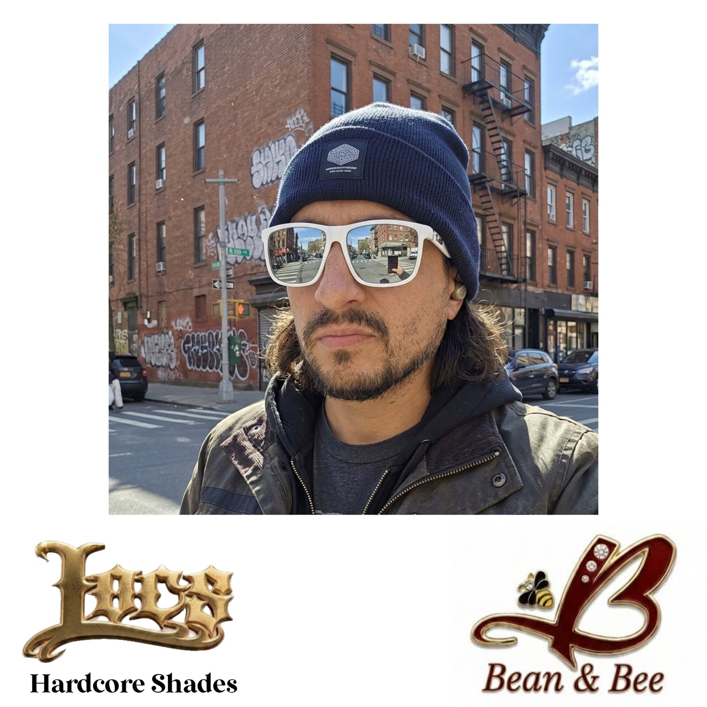 LOCS White Menace "Burque Blizzard" Hardcore Shades