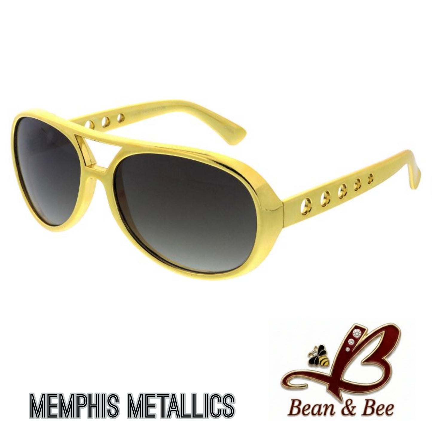 Memphis Metallics TCB Aviator Shades