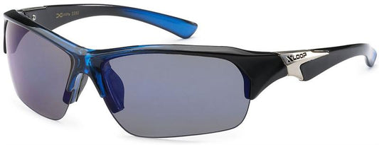 X-LOOP Semi-Rimless Men's Sunglasses