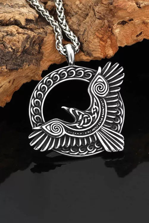 "Free Bird" Stainless Steel Pendant Necklace