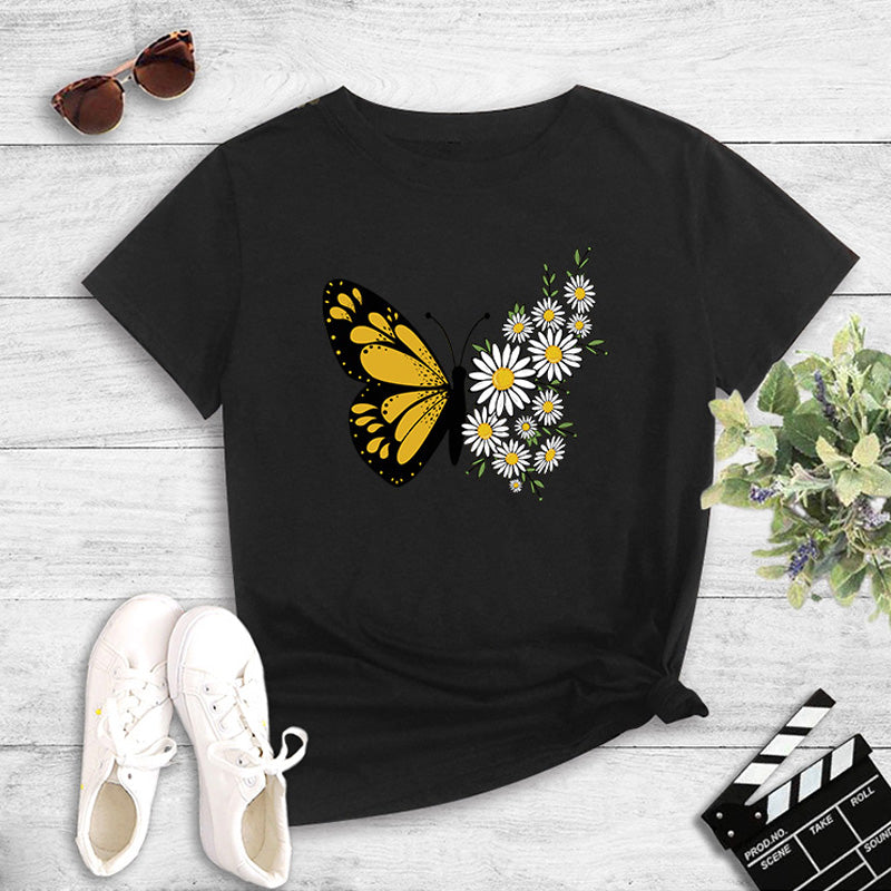 “Butterflies” Printed Tee